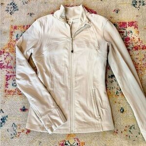 Lululemon Define Jacket in “bone”
